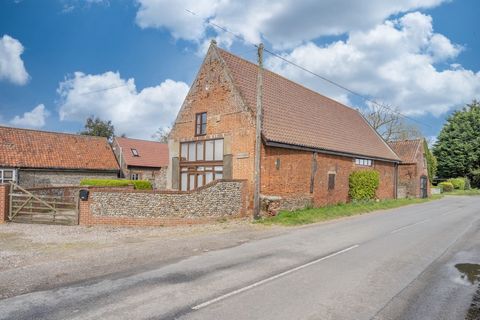 With clear, crisp sea air, abundant wildlife, countryside views and easy access to the Broads and the beach, this beautiful barn enjoys an enviable setting. It’s been thoughtfully designed and carefully converted to retain its character and charm, wh...