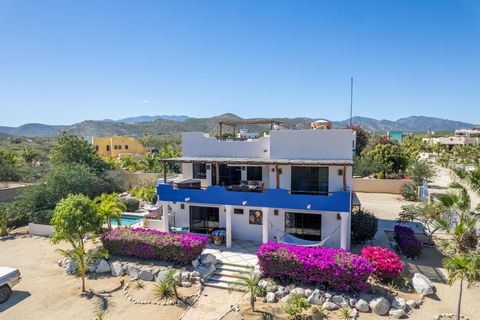 Casa Las Estrellas Your Baja Dream Home Income Generator Imagine waking up to breathtaking sunrises over the Sea of Cortes just steps from your private oasis at Casa Las Estrellas. The home is justly named ''House of Stars'' to honor the star filled ...