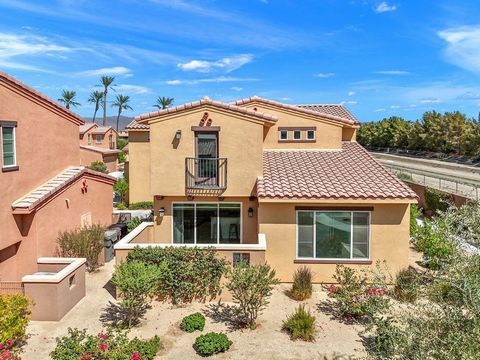 Welcome to this stunning detached 3-bedroom, 2.5-bath condo located in the desirable Codorniz community of La Quinta. This home features an attached 2-car garage, stainless steel appliances, and brand-new carpeting upstairs. The master bedroom boasts...