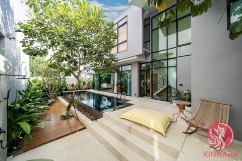 Luxurious 4-Bedroom Refurbished Wallaya Villa for Sale! Price: 23,800,000 Baht Ownership: Thai Company FreeholdThis stunning 4-bedroom, 4-bathroom villa offers a serene and elegant living experience. With a private fitness room, sauna, and a refreshi...