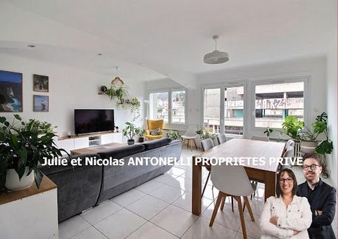 NOVELTY AND EXCLUSIVITY!! SAINT ETIENNE 42000 CARNOT sector Huge crush on this SPACIOUS and BRIGHT apartment which offers a living room bathed in light with BALCONIES and UNOBSTRUCTED VIEW. You will appreciate the fully equipped dining kitchen with A...