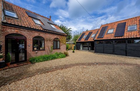 In Dersingham, one of the county's most popular villages, this spacious detached family home really has it all. Occupying a large plot, this property boasts four/ five bedrooms in the main House. The first floor has an ensuite to the principal bedroo...