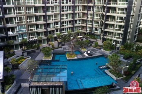 A three bedroom condo is available for sale at the Apus Condominium. This 129 sqm three bedroom, three bath is located on the 7th floor and sold fully furnished. There is a large European kitchen with contemporary appliances including a double door r...