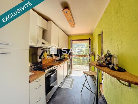 52 m² T2 apartment in La Grande Boucle - Bright, 3rd floor without elevator, 10 minutes from Serre-Chevalier and 5 minutes from shops. - Living room 20 m², fitted kitchen 9 m², bedroom 11 m², bathroom and separate WC. - South-facing balcony 9 m², cel...