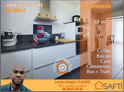 Bienvenue dans ce belle appartement de 69 m². Orienté plein sud, vous profiterez d’une luminosité exceptionnelle tout au long de la journée. Dès l’entrée, vous serez séduit par ses espaces et son atmosphère accueillante. Le salon-séjour offre un gran...