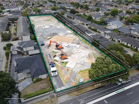 Cameron is pleased to present for sale 55-57 James Street, Dandenong. This significant infill lot is positioned just moments away from the bustling CBD of Dandenong and strategically located in General Residential Zone 1, presenting considerable pote...