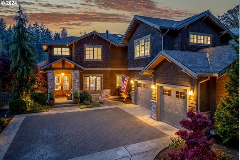 Discover a masterpiece of modern living in Lake Oswego’s coveted Forest Highlands neighborhood. This custom-built 2014 Pacific Northwest Contemporary home, crafted by Street of Dreams Best of Show award-winning Steel Creek Custom Homes and acclaimed ...