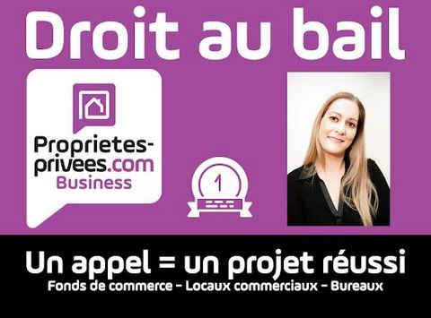 Stéphanie Bouyges ,vous propose en exclusivité le droit au bail de ce local idéalement situé dans le quartier Saint Louis de Versailles. Cet établissement de plain-pied dispose d'une surface commerciale de près de 10 m² ,d'une petite terrasse + WC pr...