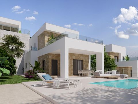 Neubau Villa mit privatem Pool und Meerblick in Polop(Alicante)~~Das Anwesen besteht aus 2 Etagen und einer Sonnenterrasse von 46,46m2, wo Sie einen Panoramablick auf das Meer und die mediterrane Sonne genießen können. Im Erdgeschoss gibt es 2 Schlaf...