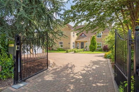 Set behind remote wrought iron gates, this beautifully presented home offers extensive accommodation of approximately 3220 square feet accompanied by a convenient garage. Stepping inside, a welcoming entrance vestibule is a perfect space to greet gue...