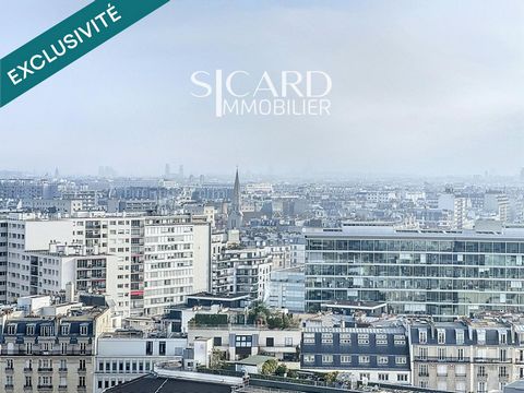 FOR SALE - BEAUGRENELLE PARIS 15. In a high-end building secured 24/7 with a caretaker, this 49 m² Carrez-law TWO-ROOM APARTMENT is in EXCELLENT CONDITION and move-in ready, located on a high floor with an elevator. It offers a breathtaking view over...