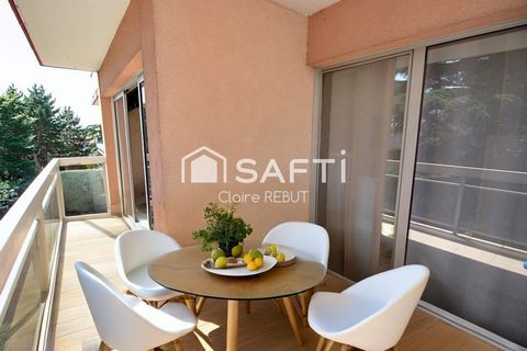 Beau F2 de 50m² terrasse balcon, parking et cave