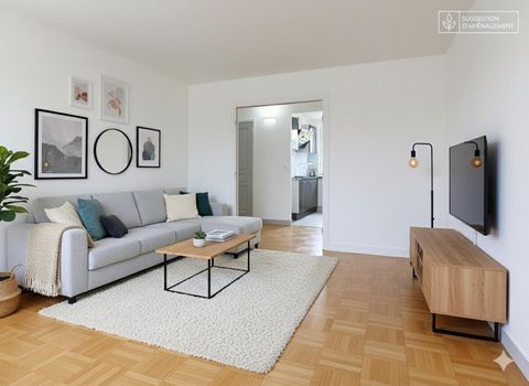 Appartement en rez-de-jardin, lumineux 76m2. Petit Balcon