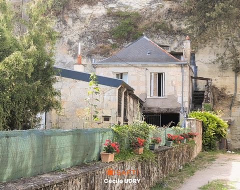 Maison troglodyte atypique à 300 mètres de la Loire