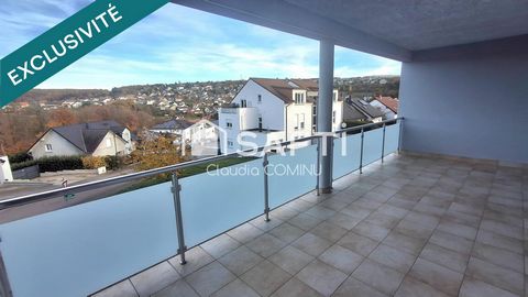 Appartement F4, d'environ 105 m2, avec terrasse, garage et cave