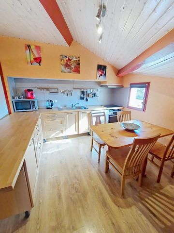 ODEILLO Un bien de caractère, lumineux, pratique et idéal pour un pied-à-terre comme pour une résidence principale.