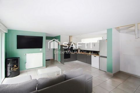 AUCAMVILLE Centre : Villa T4 duplex récente