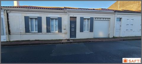 Maison de ville plain pied 142m2, 4 chambres, garage