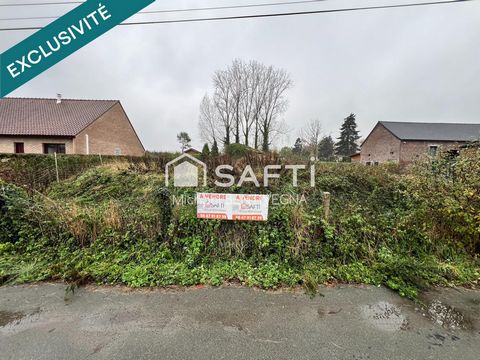 Terrain constructible à Bruille saint Amand