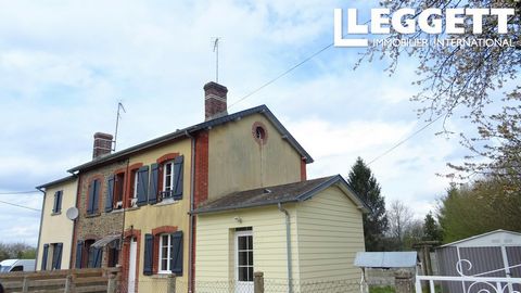 A20666LOK61 - Character railway cottages, situated in front of the railway track but in a countryside location with lovely views to the rear, yet just a short drive from all the amenities which Flers has to offer, including station with direct train ...