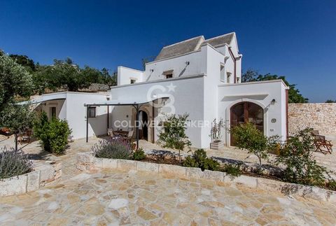 PUGLIA . MARTINA FRANCA. FARMHOUSE WITH TRULLO AND POOL Coldwell Banker offers for sale, an enchanting manor house recently renovated with the best techniques and currently divided into three independent mini-apartments; of a trullo apartment and a s...