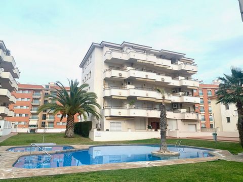 Apartment with 3 bedrooms, two of them doubles and one single. Spacious living room with access to a large terrace overlooking the communal garden area and with two swimming pools (one for children and one for adults). Kitchen. Bathroom. The house ha...