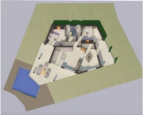 ISOLA ROSSA - BORGO DELL'ISOLA (Code IR-Borgo A-11) Nous vous proposons une villa individuelle nouvellement construite avec vue mer avec 2 chambres composée de : Salon Coin repas avec cuisine 2 chambres 2 salles de bains Piscine (sur demande) Place d...