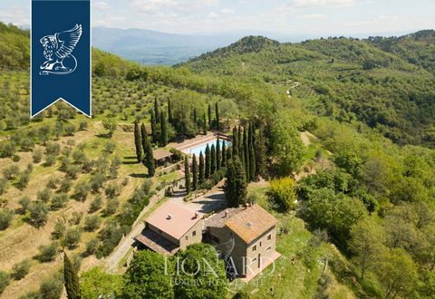 This wonderful luxury farmhouse with a pool for sale is surrounded by Tuscany's leafy countryside, its typical olive trees and fine wines. Its beautiful 30-hectare private park houses a wonderful swimming pool with a sunbathing area. The propert...