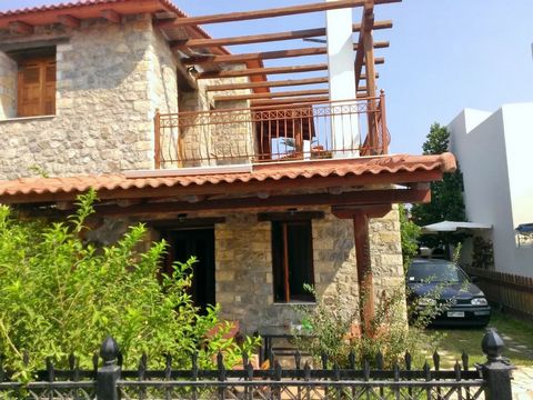 This beautiful stone house consists of a kitchen, living room with fireplace, 2 bathrooms one on each floor, 3 bedrooms, 1 on the ground floor and 2 on the first floor, balconies and garden with barbecue. Fully furnished It is just 30m from the sea. ...