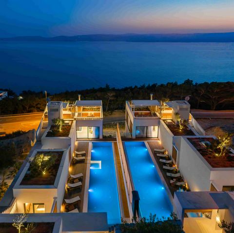 State of the art Luxury Villa Marus located between city of Omis and Makarska Riviera with spectacular panoramic sea view, south orientation, close to the main road with easy access. Project has been developed as two almost identical Villas built one...