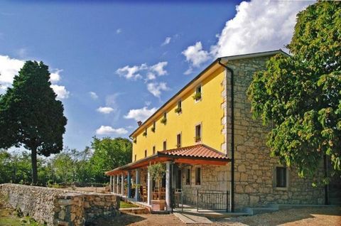 A spacious idyllic estate in Rabac outskirts, 4 km from the sea, converted into rustic hotel! It is a very Tuscany-style villa of 550 sq.m. with a grand territory of 24000 sqm., perfect for agrotourism. The property is located on a hill overlooking t...