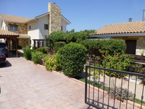 Located in Limassol. Stunning house located in Pareklissia village on a plot of 955 m2.The property has a large living room with fire place and a huge separate kitchen  and a bedroom on the ground floor with private bathroom and sauna.The first floor...