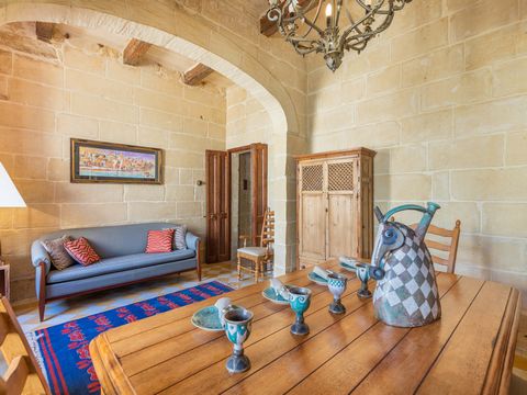 A one of a kind beautifully restored Townhouse being offered semi furnished and ready to move into. This house enjoys various typical Maltese features such as a magnificent spiral staircase original wooden beams arches and original floor tiles which ...