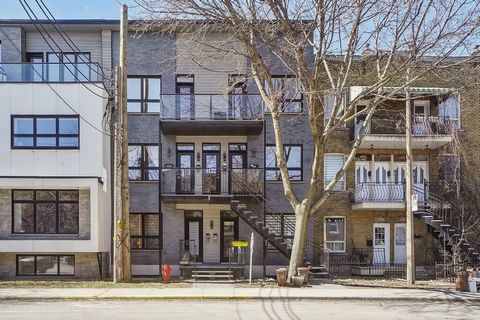Modern condo in the heart of Verdun. The 3 bedroom condo offers 2 floors of living space. On the main floor you will find an open concept living room, dinning room and kitchen along with 2 bedrooms and large bathroom with separate shower and tub. On ...