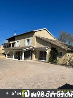 Mandate N°FRP157952 : House approximately 250 m2 - Site : 3285 m2. Built in 1850 - Equipement annex : Garden, Cour *, Balcony, Forage, Garage, parking, double vitrage, piscine, véranda, Cellar and Air conditioning - chauffage : granules - Class Energ...