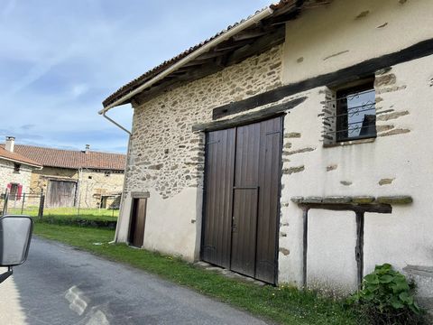EXCLUSIVE TO BEAUX VILLAGES! Beautiful stone barn ready to be converted into a characterful home in the Limousin countryside. (subject to necessary permissions) Attached to the barn of the neighbouring property, this barn is high enough to allow for ...