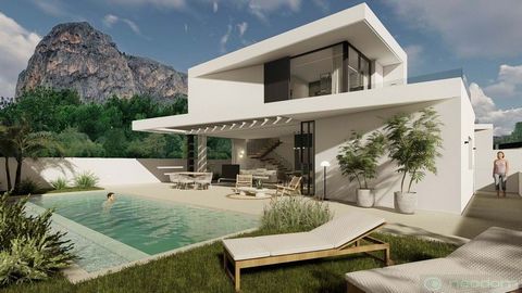 Located in Alicante. 46 magnificent detached villas in a unique and incredible location, surrounded by the sea and mountains. The complex is located in one of the most sought-after and magical areas of the Costa Blanca. All houses have 3 bedrooms, 4 ...