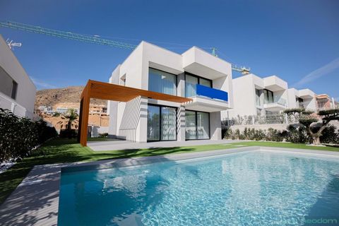 Located in Alicante. The complex consists of 11 villas located in the prestigious Sierra Cortina area of Finestrat, a suburb of the popular Spanish resort of Benidorm. The windows offer impressive panoramic views of the sea and mountain landscapes. T...