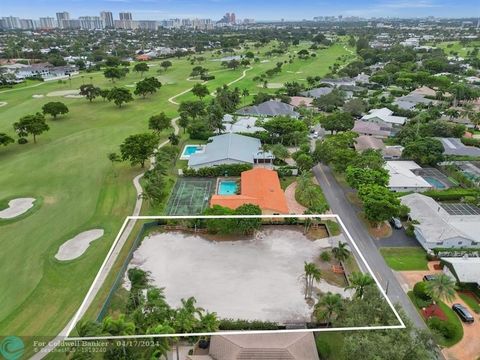 Build your dream home on this 21,000 square ft vacant lot on the prestigious Coral Ridge Country Club golf course. This property is located on the West side of the championship course capturing refreshing breezes from the south east and avoiding swel...