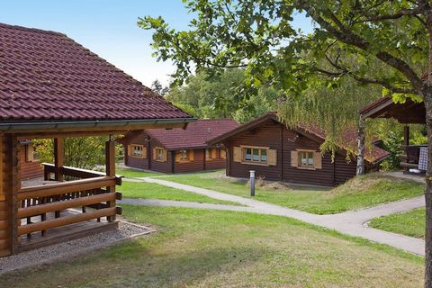 Aankomen en goed voelen: mooi vakantiedorp met houten blokhutten in alpinestijl, harmonisch aan de bosrand te midden van een charmant landschap. Het natuur- en recreatiepark straalt natuurgetrouwheid en comfort uit, vooral gezinnen zullen zich hier i...