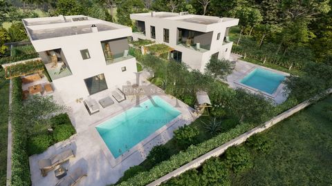 Location: Istarska županija, Poreč, Poreč. Modern Villa with Pool in Poreč – Prime Location! On the edge of one of the most famous tourist cities, Poreč, a modern villa with a pool is under construction, offering the perfect blend of tranquility, nat...