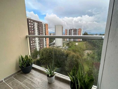 Beautiful apartment, characterized by natural light and its distribution. It has 3 bedrooms 2 bathrooms Social Zone kitchen with breakfast bar Parking + Useful Features: - Furnished - Parking - Security - Balcony