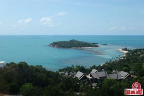 Located on a picturesque hillside, this fantastic Koh Samui land for sale boasts breathtaking panoramic views to the sea, northeast coast of Samui and the neighbouring island of Koh Mat Lang . The land sits in a prestigious development in Choeng Mon ...