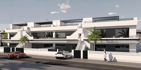 Appartement met 3 slaapkamers op de bovenste verdieping met solarium en privézwembad in San Pedro del Pinatar.~~Nieuw wooncomplex met appartementen met 3 slaapkamers in San Pedro del Pinatar.~De woning bestaat uit 3 slaapkamers en 2 badkamers (waarva...