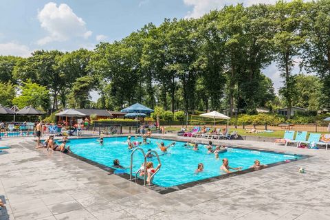 Dit vrijstaande, houten chalet ligt op het ruim opgezette en bosrijke vakantiepark Landgoed De Scheleberg. Midden in de natuur, maar toch op slechts 7 km. van de stad Ede en 5 km. van het plaatsje Lunteren. Dit gezellige en lichte chalet beschikt ove...