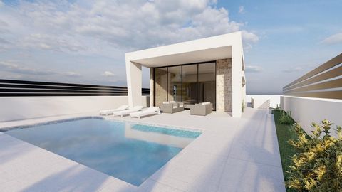 One level 3 bedroom villa with private pool in Torrevieja~~Modern Villas in the Exclusive Los Balcones Area~Discover these stunning new-build villas, perfectly located in the Los Balcones urbanization of Torrevieja. Designed for comfort and elegance,...