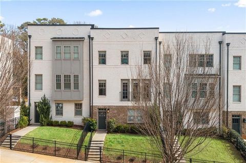 FABULOUS STYLE and AMAZING LOCATION in sought after Sandy Springs! Leave your cars in the garage - just steps away to Whole Foods, Trader Joe's, Sandy Springs City Center and all the great restaurants and retail that SS has to offer. This IMMACULATE ...