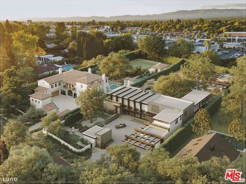 La Finca Encino. Lo bueno se hace esperar. Meticulosamente concebido, los aclamados arquitectos Luno Design han finalizado los galardonados planes permitidos para un increíble oasis moderno de mediados de siglo de 23,000+ pies cuadrados ubicado entre...