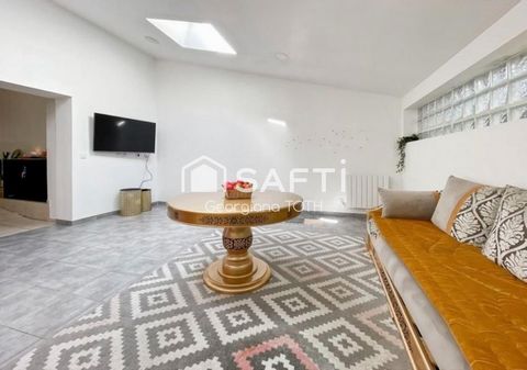 Maison en pierre rénovée avec goût.