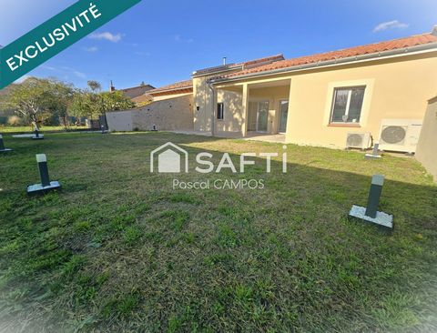 Maison récente plein pied de 99 m² avec jardin et garage